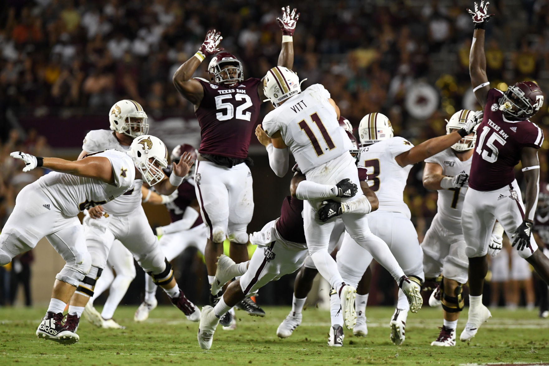 Texas A&M vs. Texas State football
